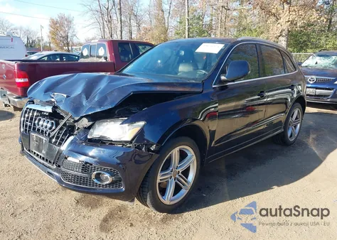 2011 Audi Q5 3.2 Premium Plus from USA, damaged, VIN WA1DKAFP1BA046143